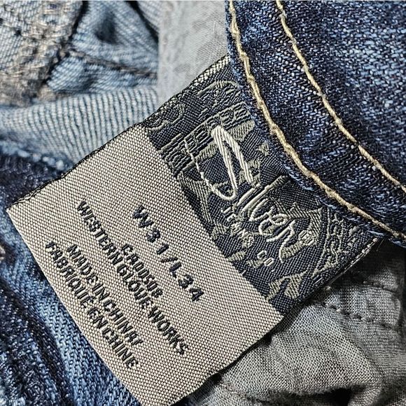 silver Suki 31x34 (tall) distressed bootcut jeans - Picture 2 of 10